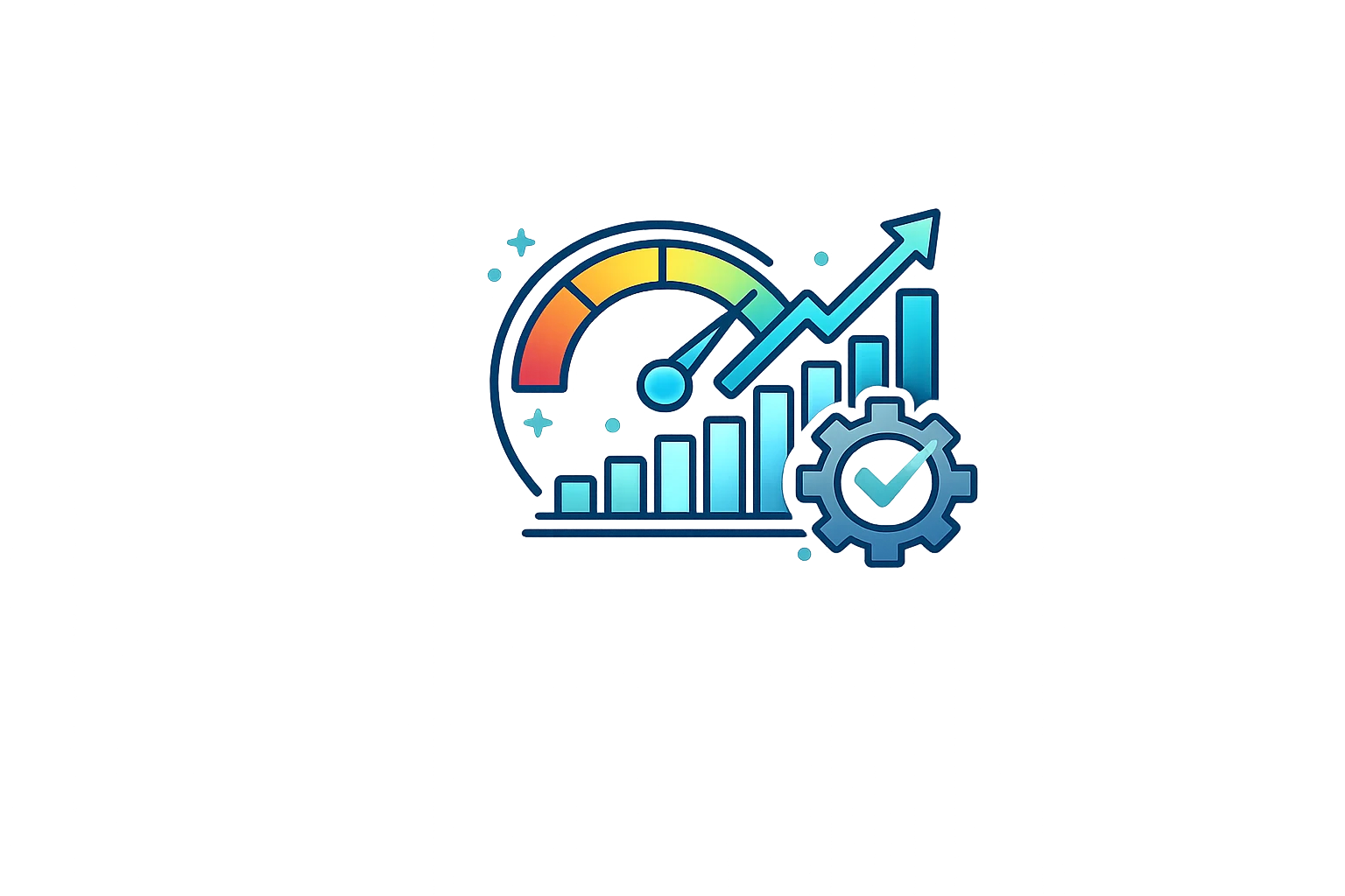 Core Web Vitals Optimization Icon for Website Speed Performance and Google Page Experience