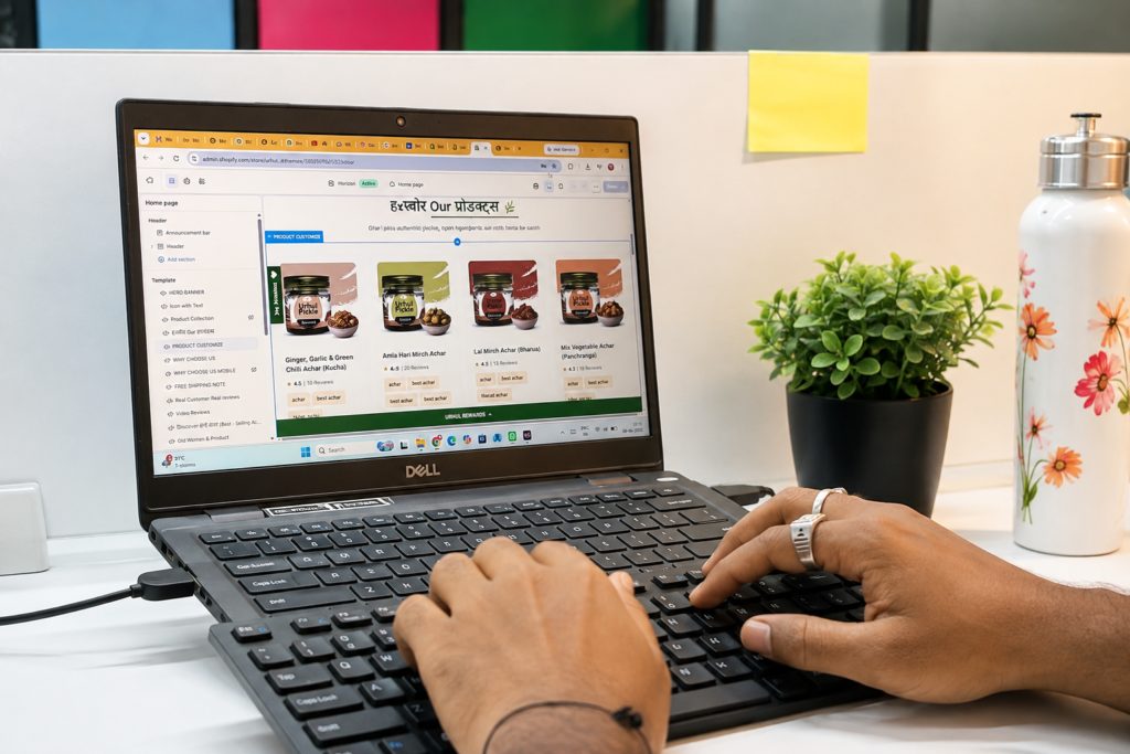 Raj Kumar Developing a Shopify Ecommerce Website for a Client in Patna